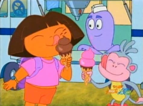 dora boots ice cream